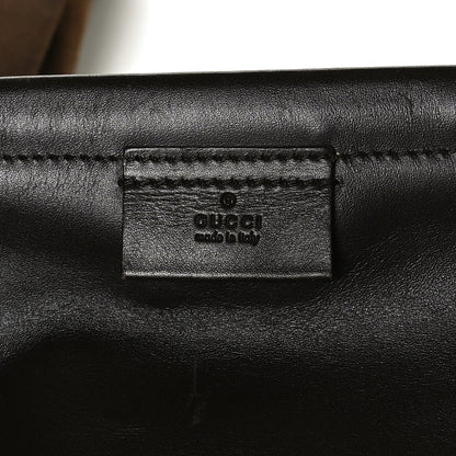 Gucci Suede Tote Brown 6 of 14