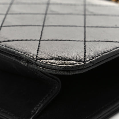 Chanel Lambskin Quilted Small Single Flap Black 11 of 17