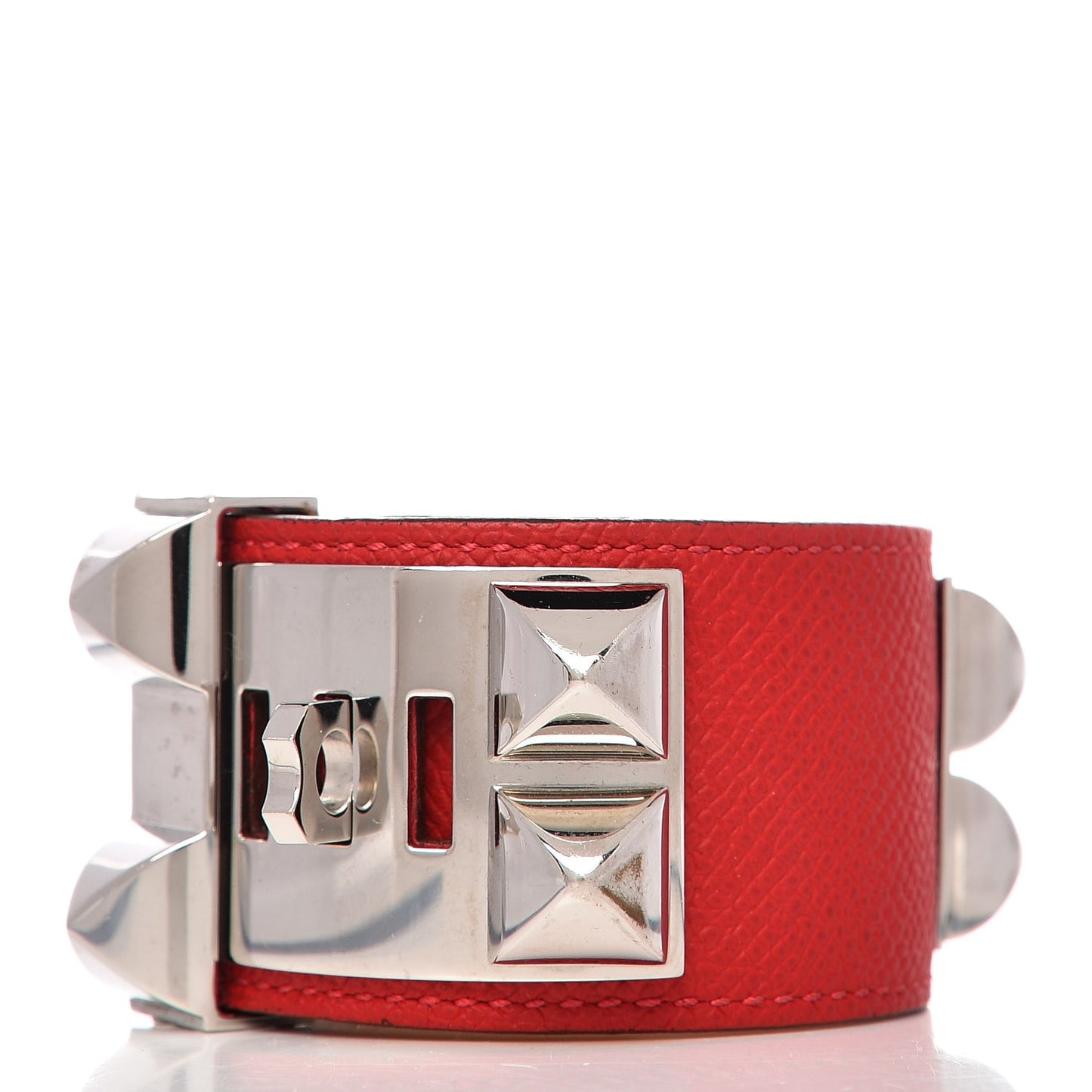 Epsom Collier de Chien CDC Bracelet L Rouge Casaque