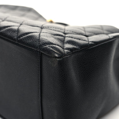 Chanel Caviar Quilted Grand Shopping Tote GST Black 13 of 13