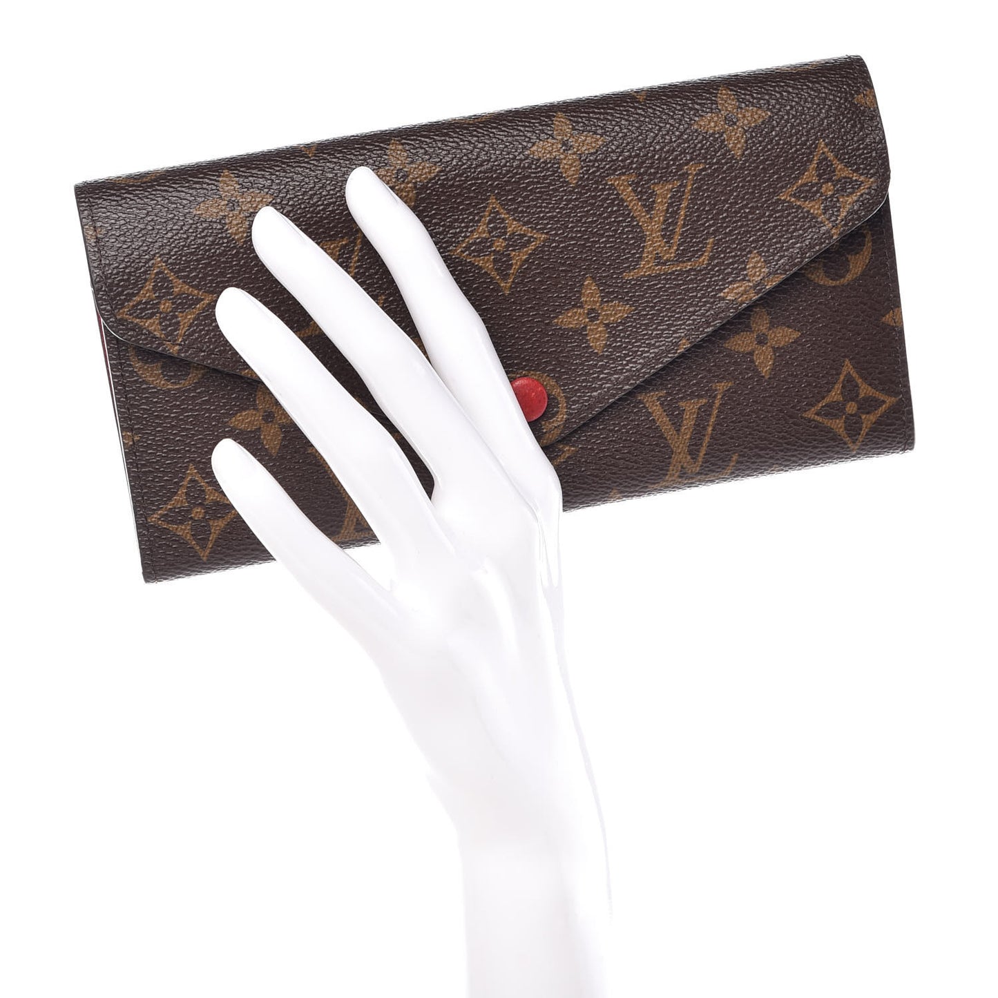 Monogram Josephine Wallet Rouge