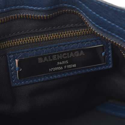 Balenciaga Agneau Classic Hardware City Bleu Obscur 6 of 12