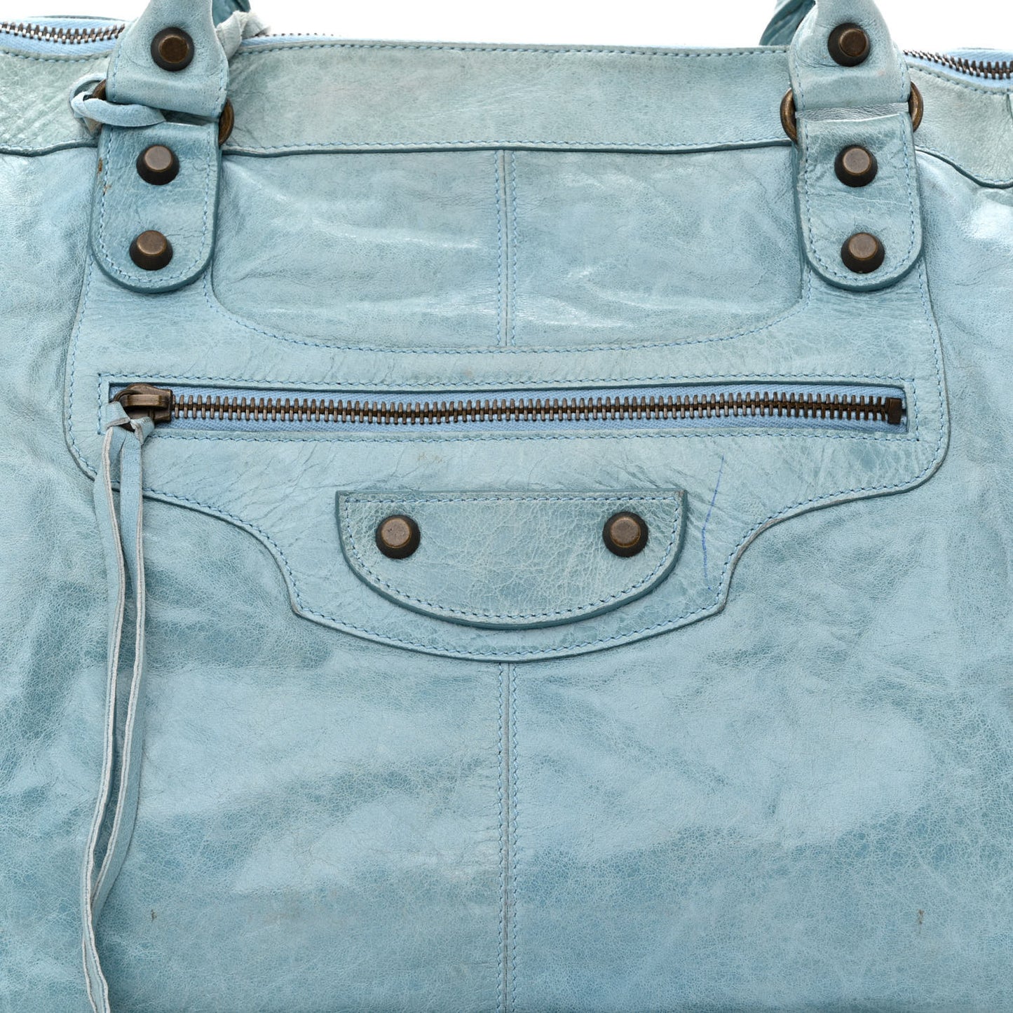 Agneau Classic Hardware Work Sky Blue