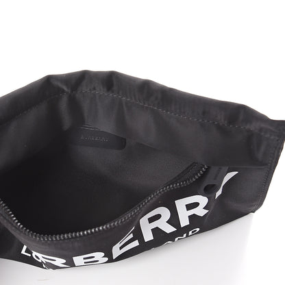 Burberry Pebble Nylon Logo Clutch Bag Black 4 of 5