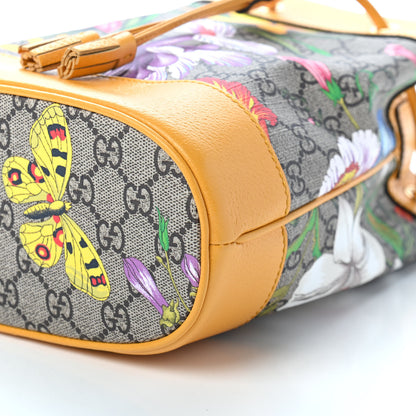 Gucci GG Supreme Monogram Flora Small Ophidia Bucket Bag Beige Multicolor Crop 8 of 8