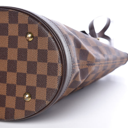 Louis Vuitton Damier Ebene Marais Bucket 23 7 of 10