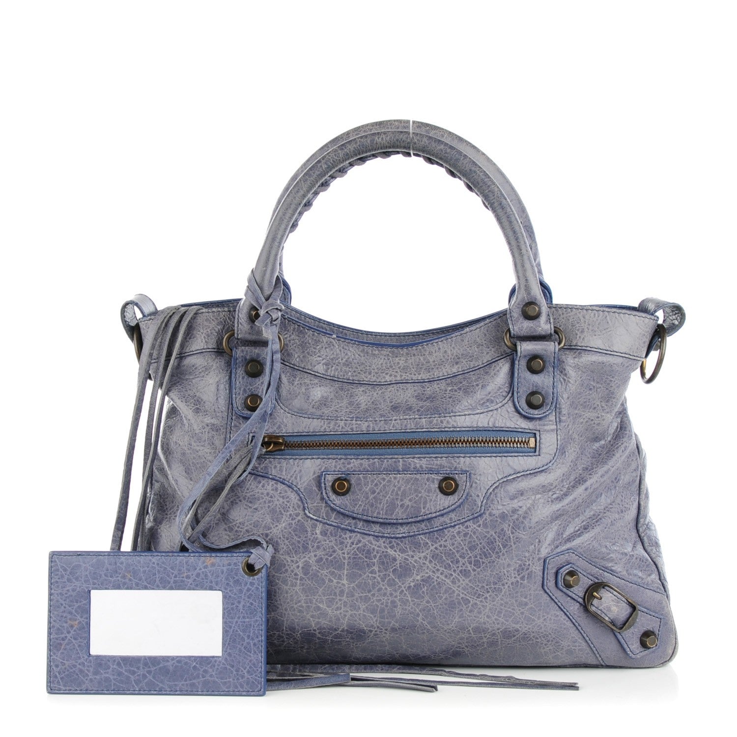 Balenciaga Agneau Classic Hardware Town Jacynthe 1 of 13
