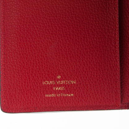 Louis Vuitton Empreinte Compact Curieuse Wallet Cherry 6 of 7