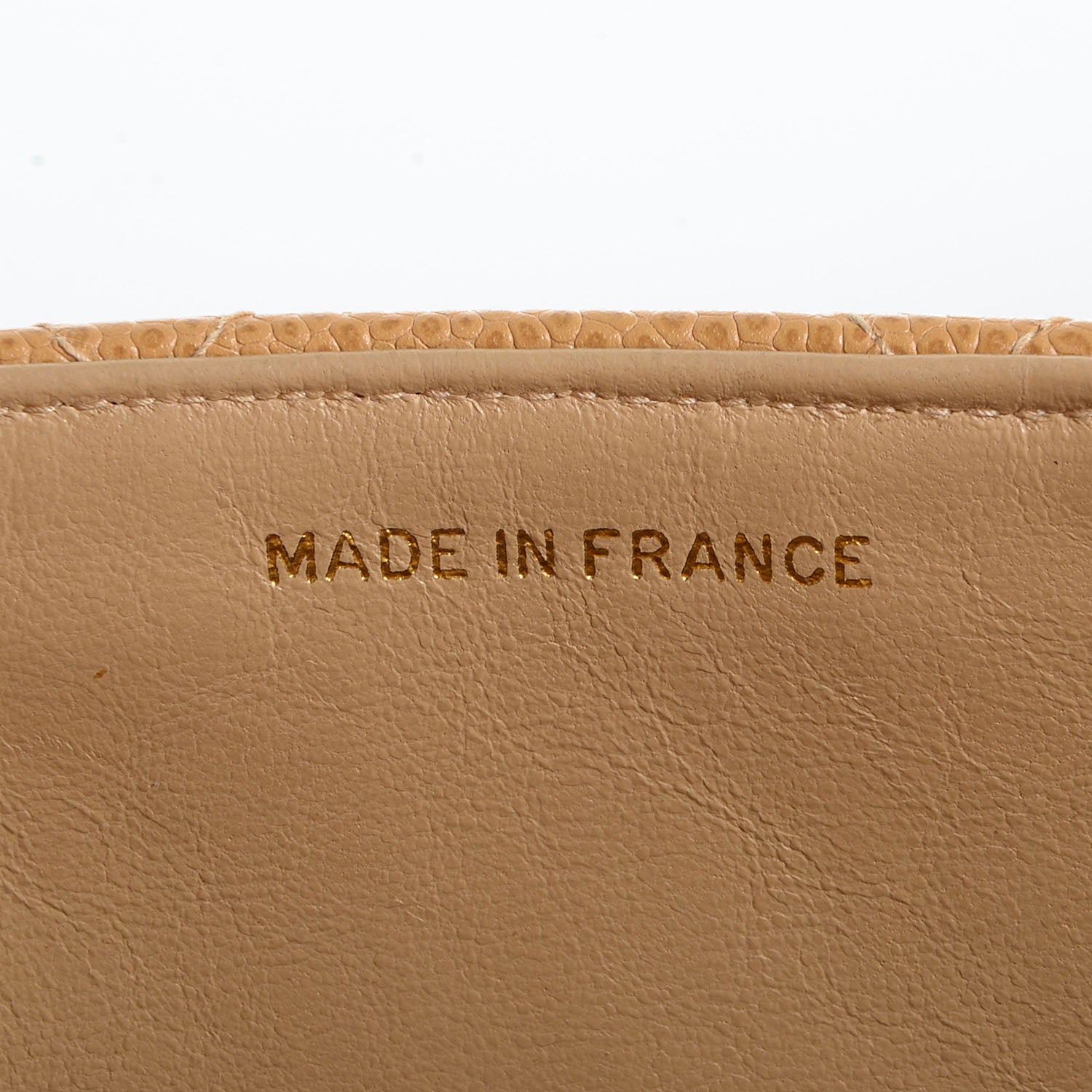 Chanel Caviar Quilted Medium Single Flap Beige 8 of 9