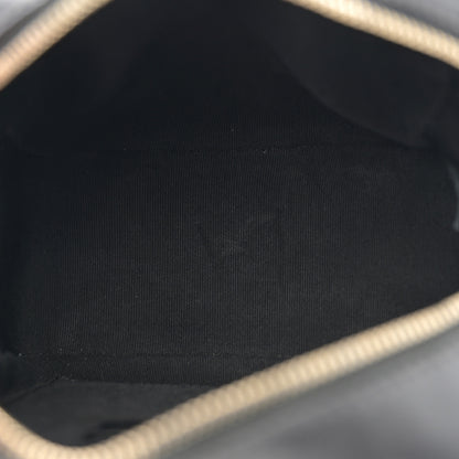Chanel Calfskin Stitched Covered CC Camera Case Bag Black 5 of 12
