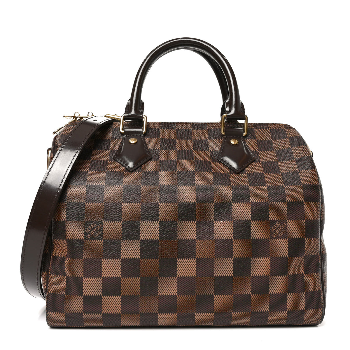 Damier Ebene Speedy Bandouliere 25