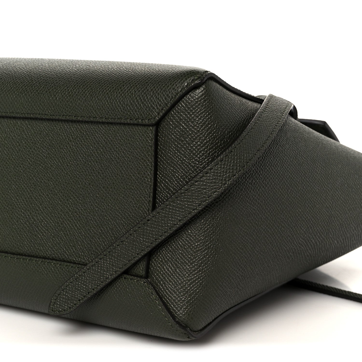 Celine Grained Calfskin Micro Belt Bag Khaki 11 of 11