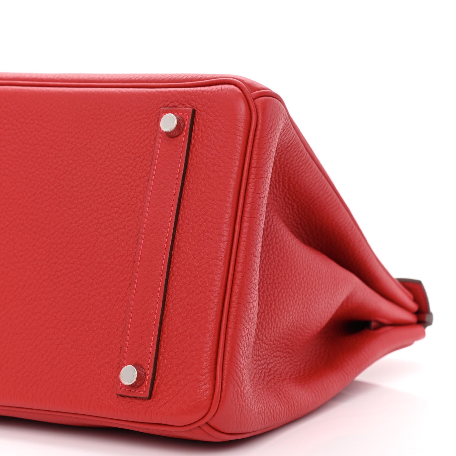 Hermes Togo Birkin 35 Rouge Casaque 10 of 11