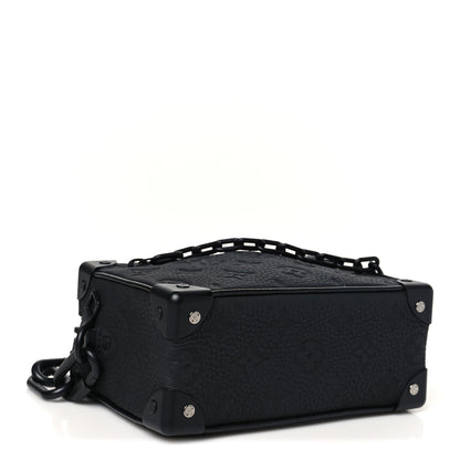 Louis Vuitton Taurillon Monogram Mini Soft Trunk Black 4 of 9