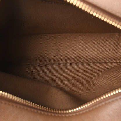 Burberry Calfskin House Check Camera Bag Earth 5 of 11
