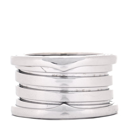 Bulgari 18K White Gold B.Zero1 Four-Band Ring 48 4.5 3 of 6