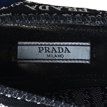 Prada Knit Pumps 40 Indaco Black 7 of 8
