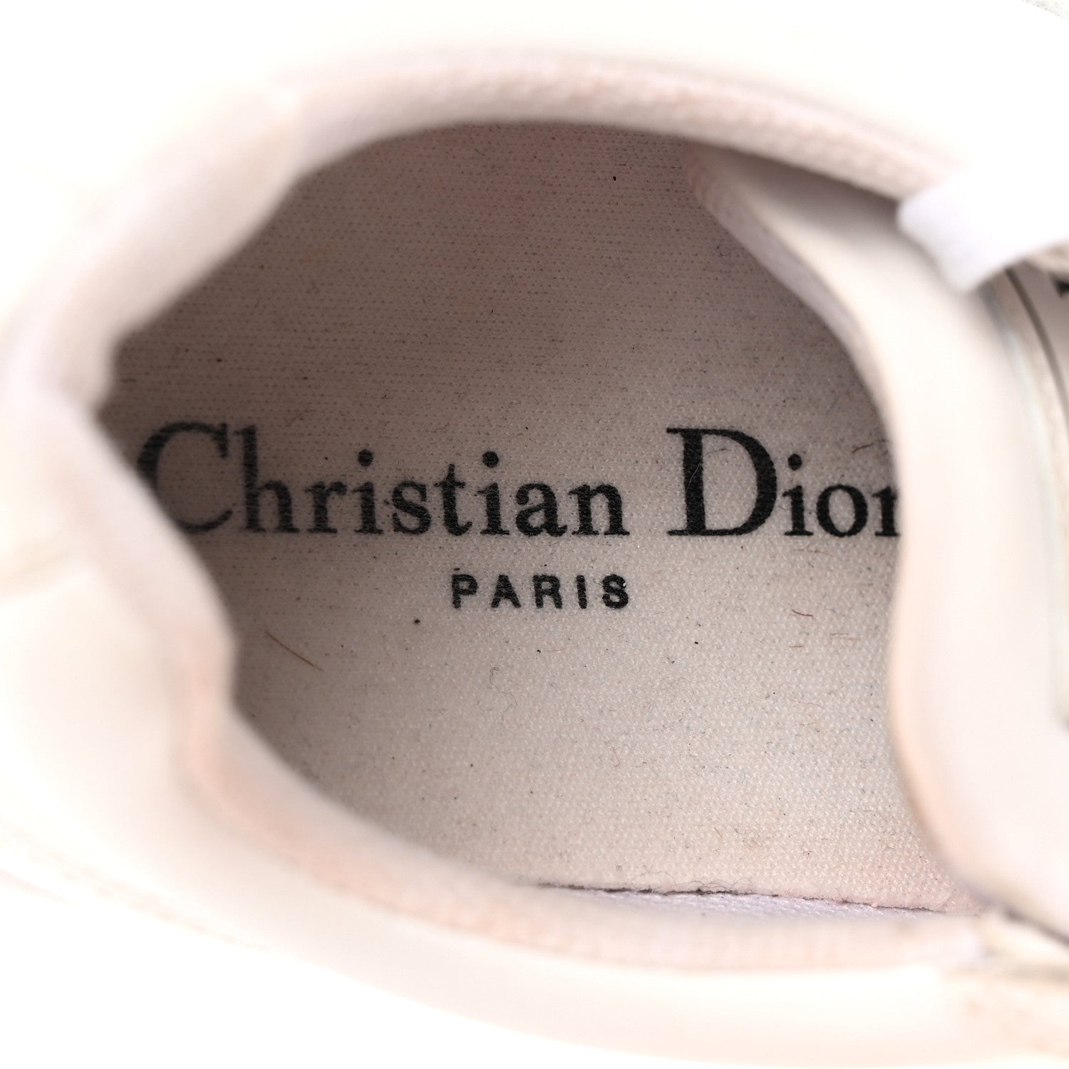 Christian Dior Calfskin Suede Dior Star Low Top Sneakers 36.5 White Black 7 of 22
