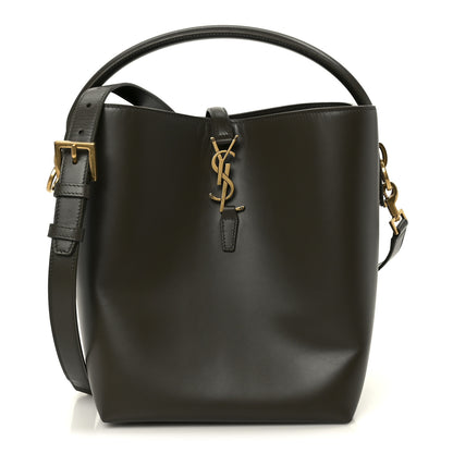 Saint Laurent Shiny Calfskin Le 37 Bucket Bag Deep Musk 1 of 14