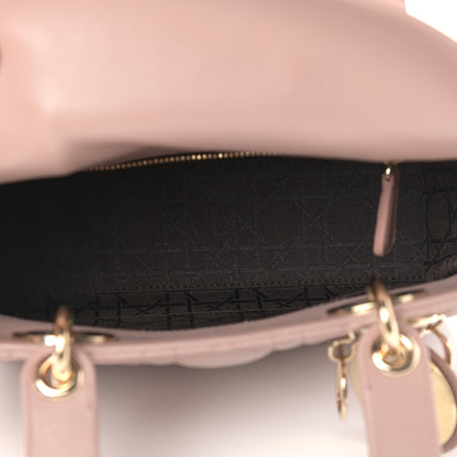 Christian Dior Lambskin Cannage Small Lady Dior Pink 4 of 11