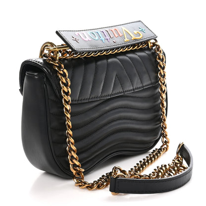 Louis Vuitton Calfskin New Wave Chain PM Black 3 of 11