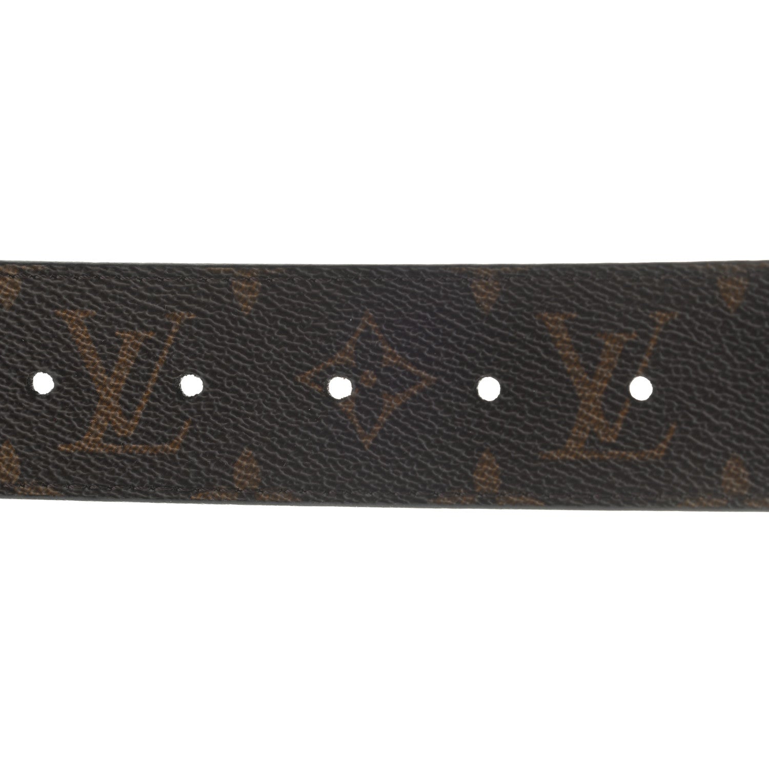 Louis Vuitton Monogram Calfskin 40mm LV Initiales Reversible Belt 100 40 Black 4 of 5