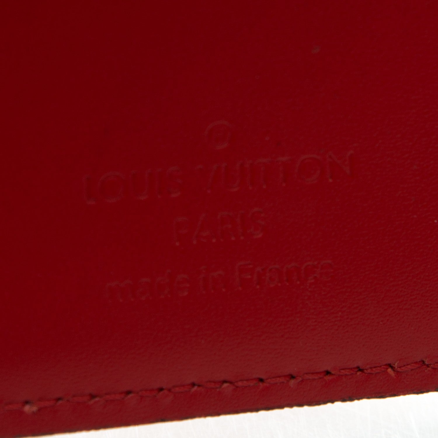 Louis Vuitton Vernis French Purse Wallet Cherry 6 of 6