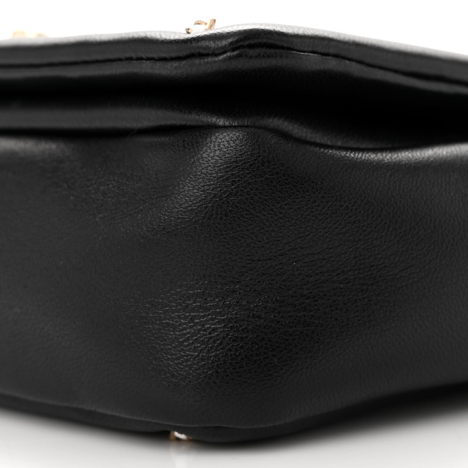 Chanel Lambskin Small Entwined Chain Flap Black 10 of 11