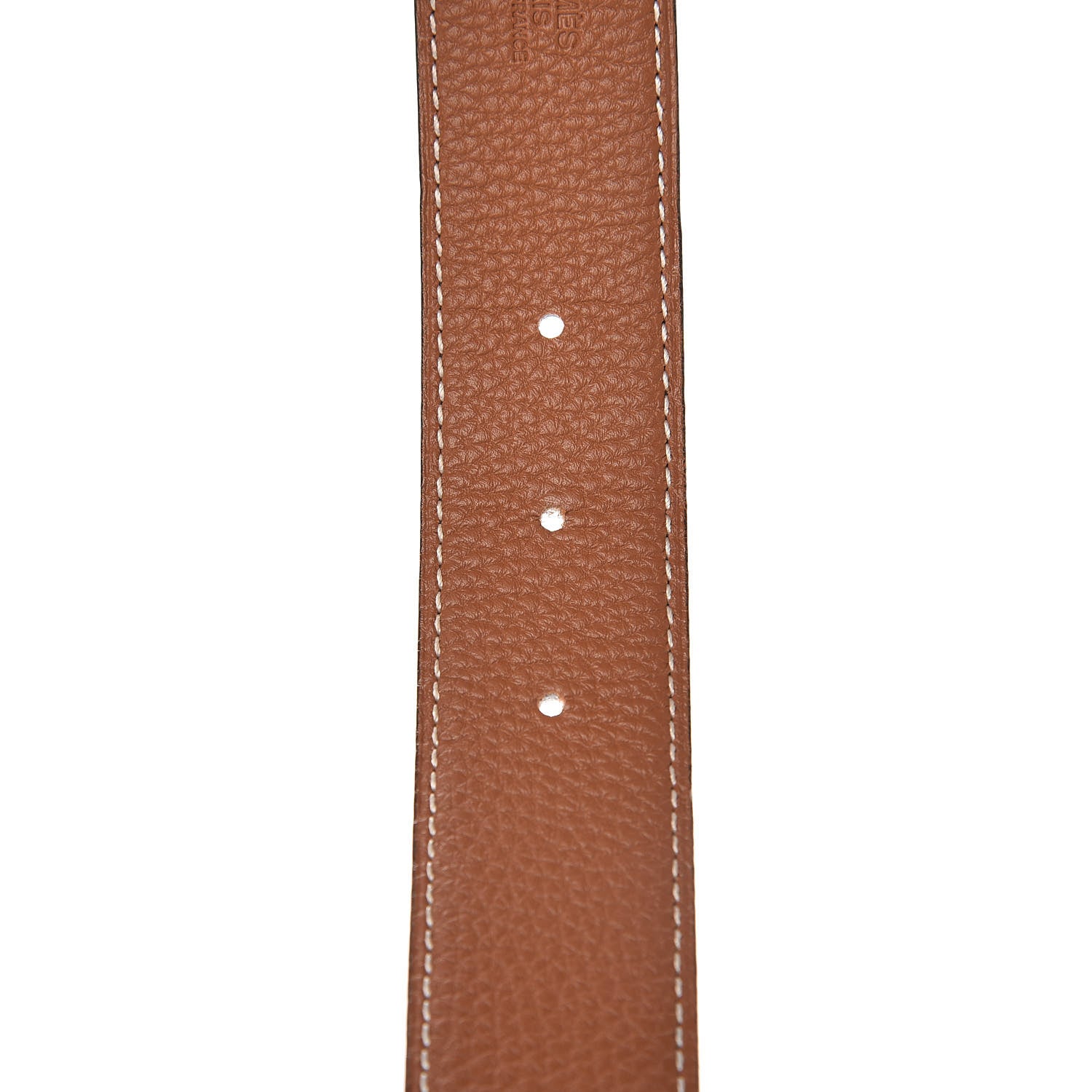 Hermes Box Togo 32mm H Belt 90 Black Gold 6 of 9