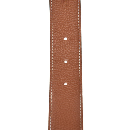 Hermes Box Togo 32mm H Belt 90 Black Gold 6 of 9