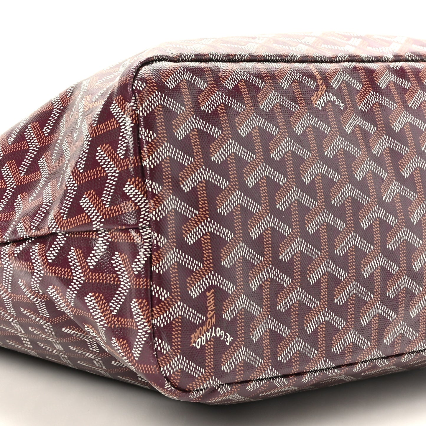 Goyardine Boheme Hobo Burgundy