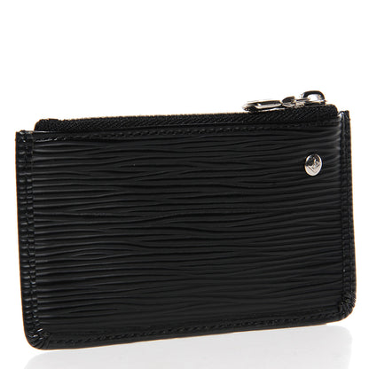 Louis Vuitton Epi Key Pouch Black 3 of 7