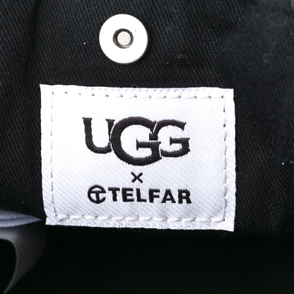 Telfar X UGG Suede shearling Small Shopping Bag Black 6 of 12