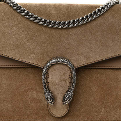 Gucci Suede Medium Dionysus Shoulder Bag Taupe 8 of 12