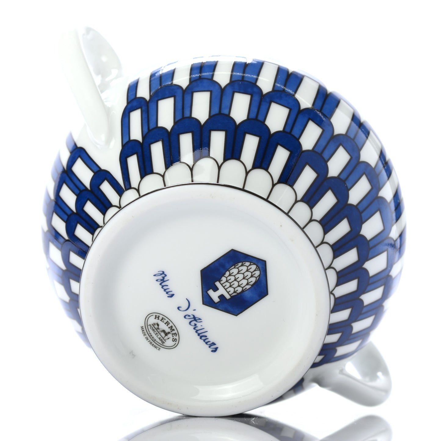 Porcelain Bleus d'Ailleurs Sugar Bowl
