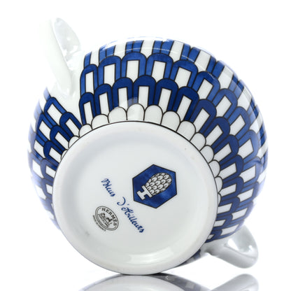 Hermes Porcelain Bleus d'Ailleurs Sugar Bowl 4 of 8