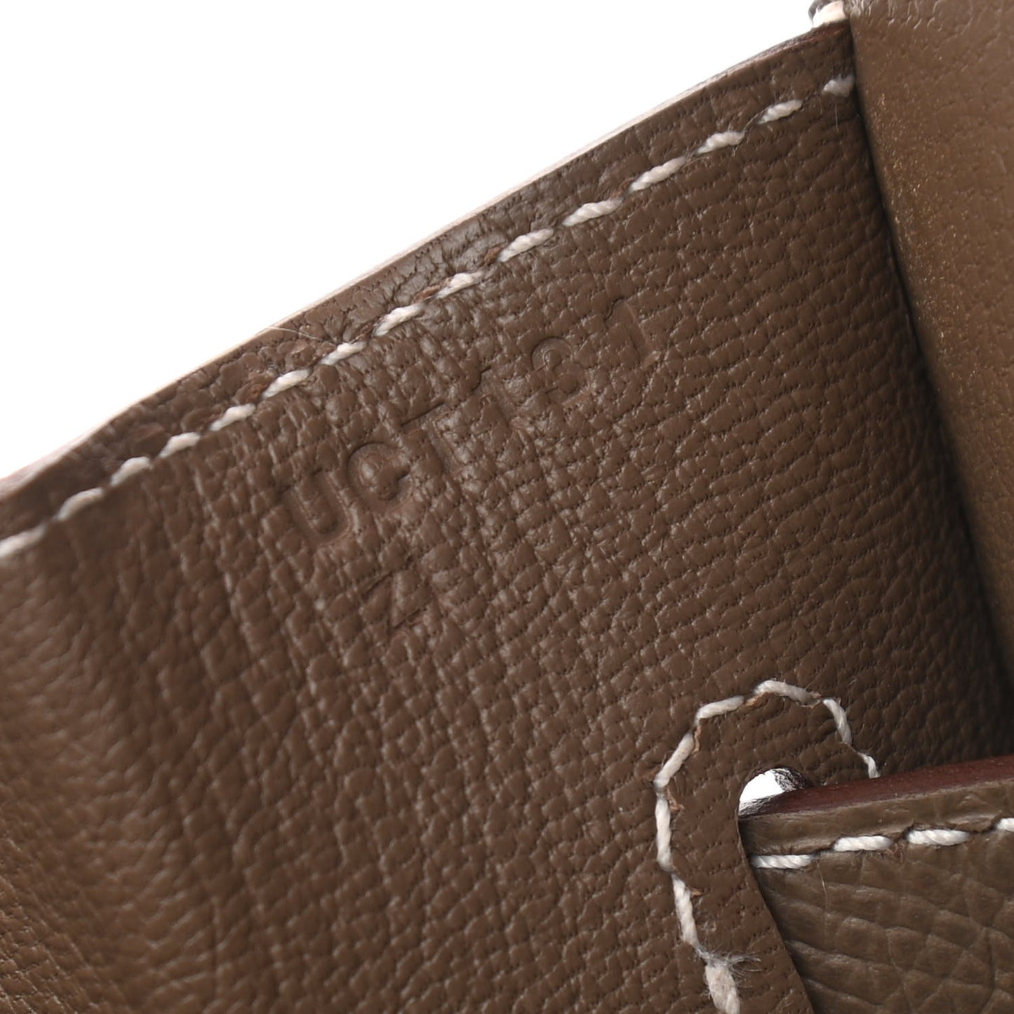 Epsom Birkin Sellier 25 Etoupe