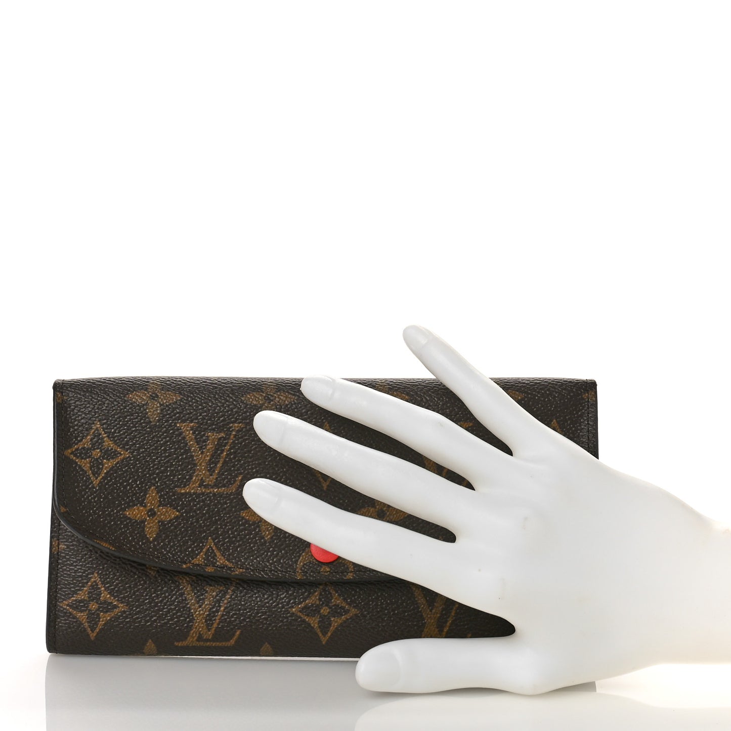 Monogram Emilie Wallet Poppy