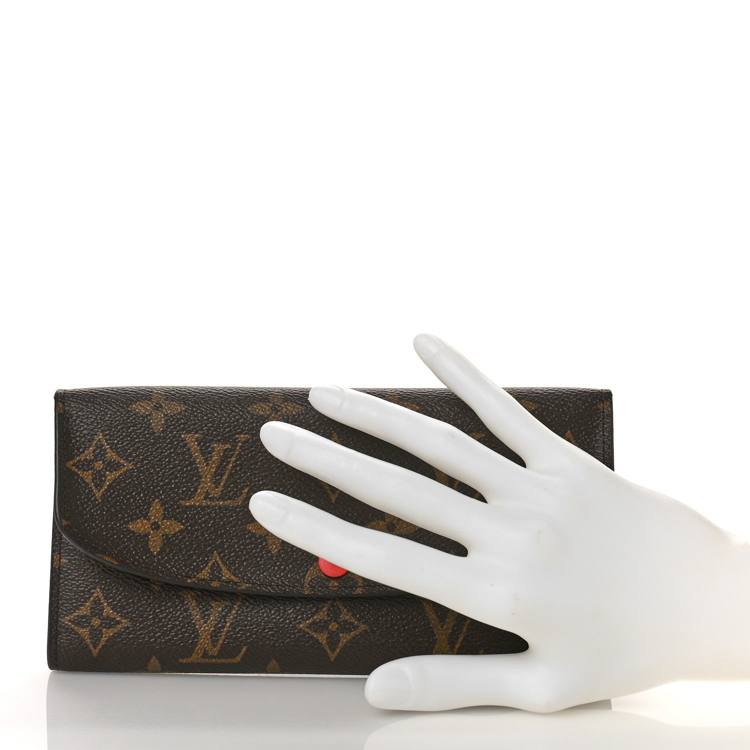 Louis Vuitton Monogram Emilie Wallet Poppy 2 of 9