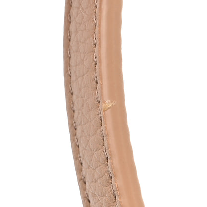 Christian Louboutin Calfskin Perforated Loubinthesky Small Cabarock Spikes Tote Beige 10 of 10