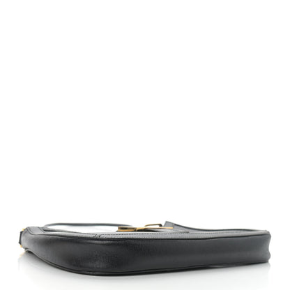 Gucci Calfskin G Buckle Shoulder Bag Black 4 of 22