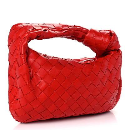 Bottega Veneta Nappa Intrecciato Mini Jodie Red 3 of 10