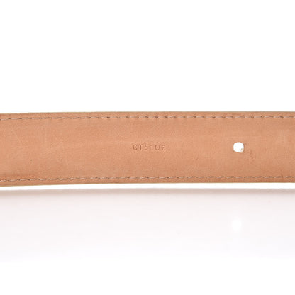 Louis Vuitton Damier Azur 25mm Belt 80 32 5 of 8