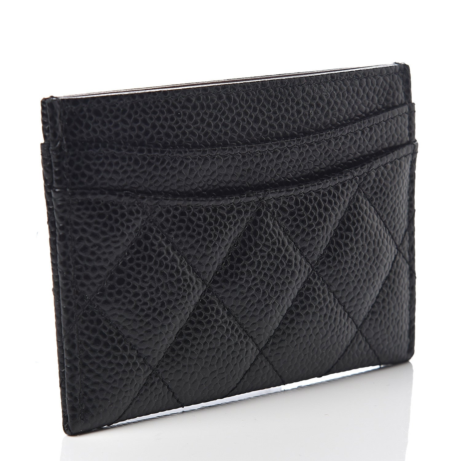 Chanel Caviar Quilted Card Holder Black 2 of 7