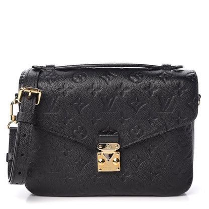 Louis Vuitton Empreinte Pochette Metis Black 1 of 9