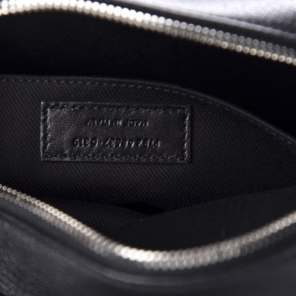 Saint Laurent Raffia Calfskin Monogram Lou Camera Bag Black 7 of 10