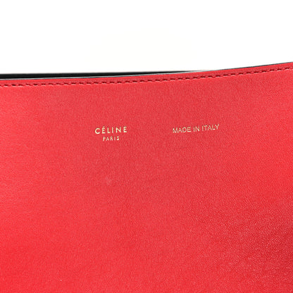 Celine Shiny Smooth Calfskin Small Twisted Cabas Chili Pale Pink 7 of 12