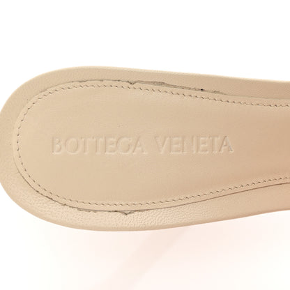 Bottega Veneta Nappa Quilted Rubber Lido Mule Sandals 37.5 Sea Salt 7 of 11