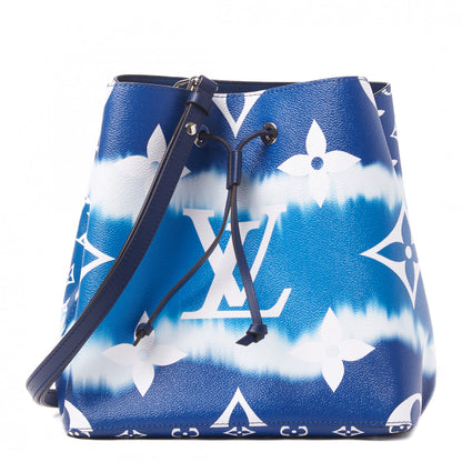 Louis Vuitton Monogram Escale Neonoe MM Blue 1 of 9