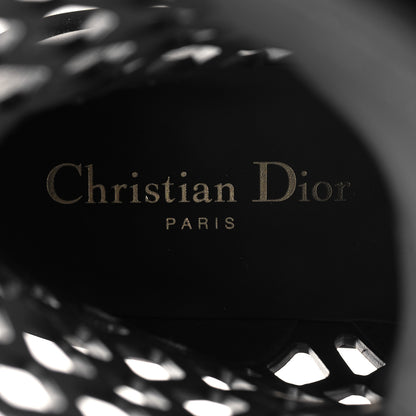 Christian Dior Matte Calfskin Womens D-Trap 30mm Tall Boots 36.5 Black 8 of 8